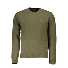 Napapijri Green Fabric Men Sweater - Sweaters