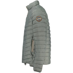 Napapijri Green Polyamide Men Jacket - S
