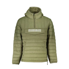 Napapijri Green Polyamide Men Jacket - S - Puffer Jackets