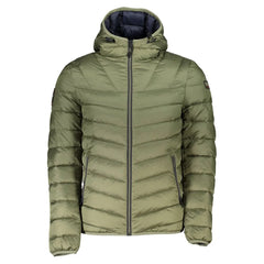 Napapijri Green Polyamide Men Jacket - XS - Sport Jackets