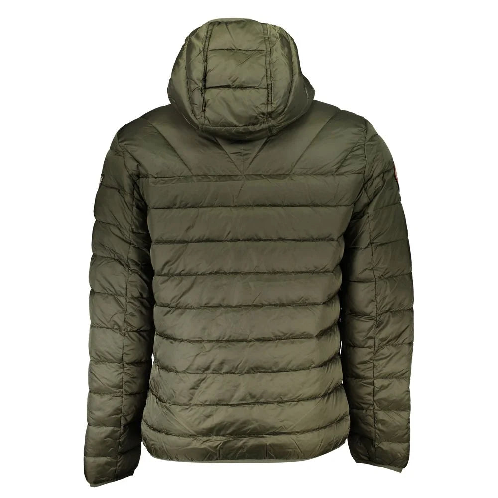 Napapijri Green Polyamide Men Jacket - XXL
