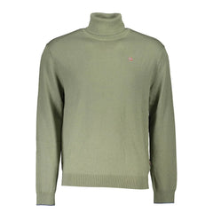 Napapijri Green Wool Sweater - XXL - Sweaters