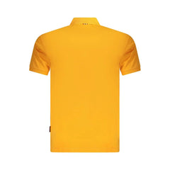 Napapijri Orange Cotton Men Polo Shirt