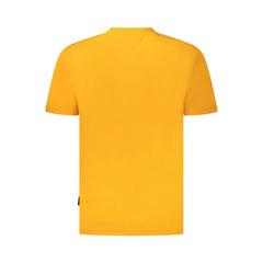 Napapijri Orange Cotton Men T-Shirt - T-Shirts