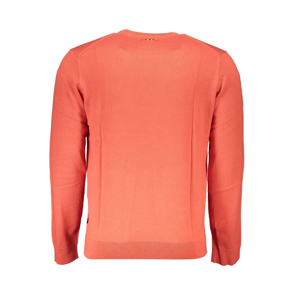Napapijri Red Cotton Men Sweater - Sweaters