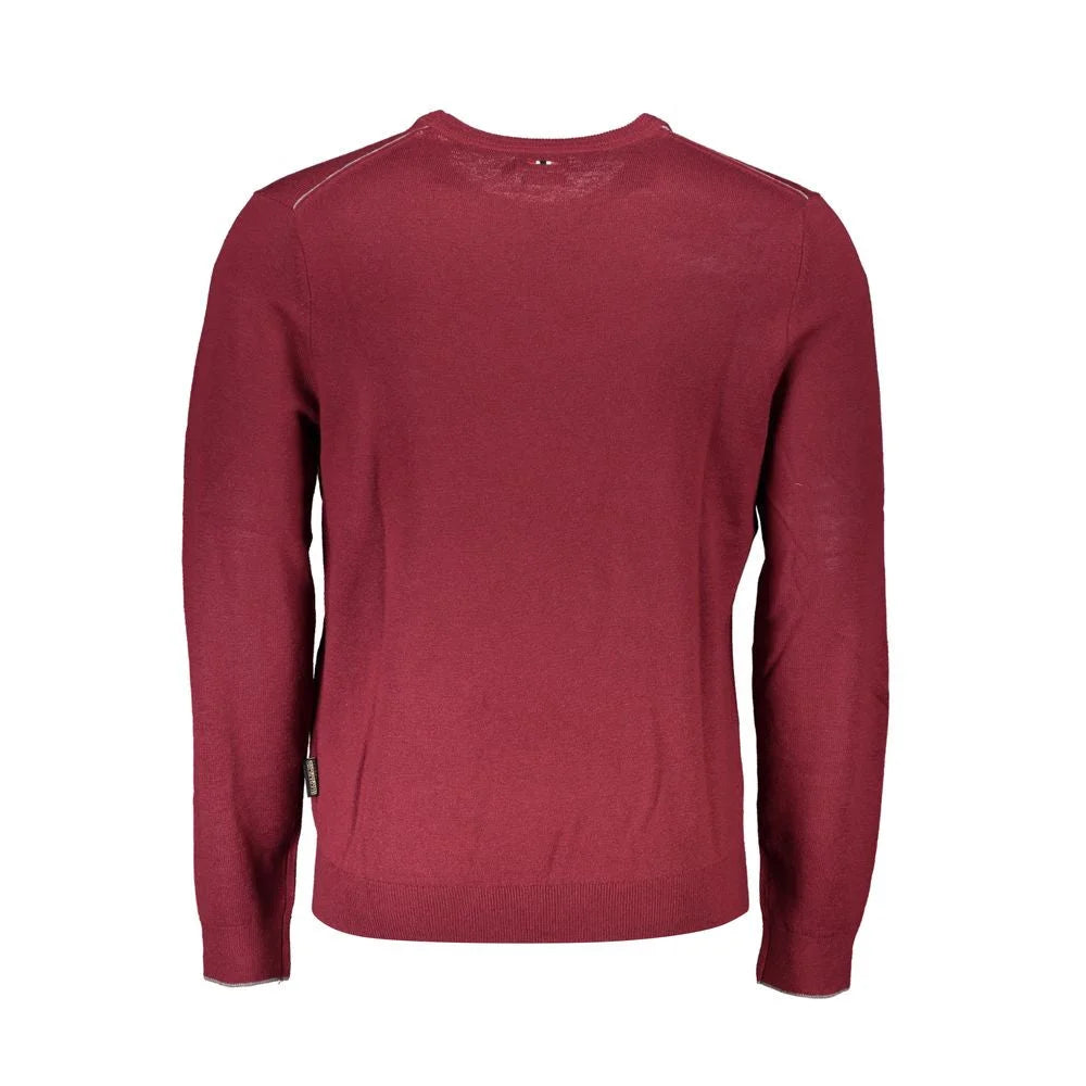 Napapijri Red Fabric Men Sweater - Sweaters