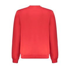Napapijri Red Organic Cotton Men Sweater - Sweatshirts