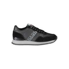 Napapijri Sleek Black Contrast Lace Sneakers - EU41/US8 - Sneakers