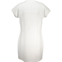 Napapijri White Cotton Dress - XS
