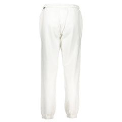 Napapijri White Cotton Pant - Training Pants