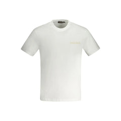 Napapijri White Cotton T-Shirt - XXL