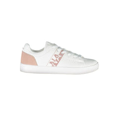 Napapijri White Leather Women Sneaker - Sneakers