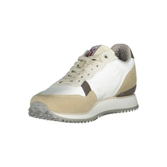 Napapijri White Polyester Men Sneaker - Sneakers