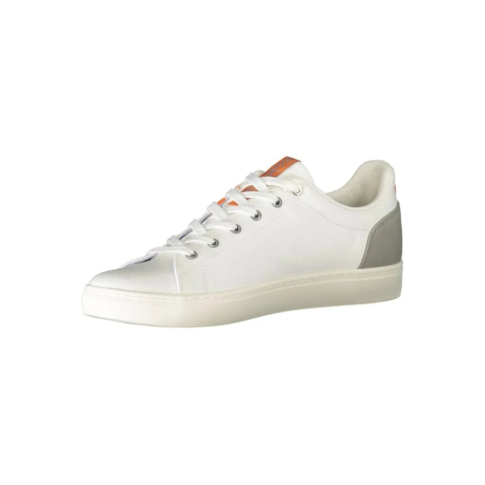 Napapijri White Polyester Sneaker - Sneakers