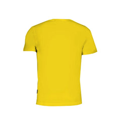 Napapijri Yellow Cotton T-Shirt - T-Shirts