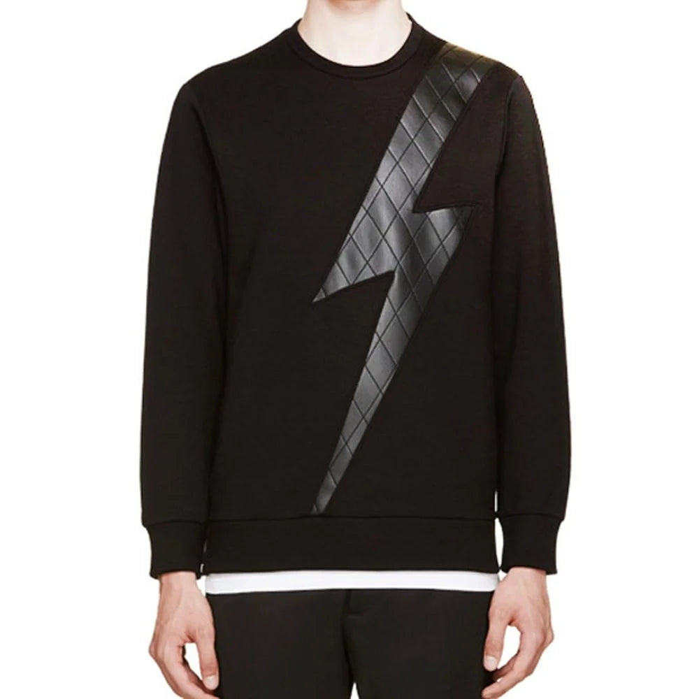 Neil Barrett Black Lyocell Sweatshirt - S