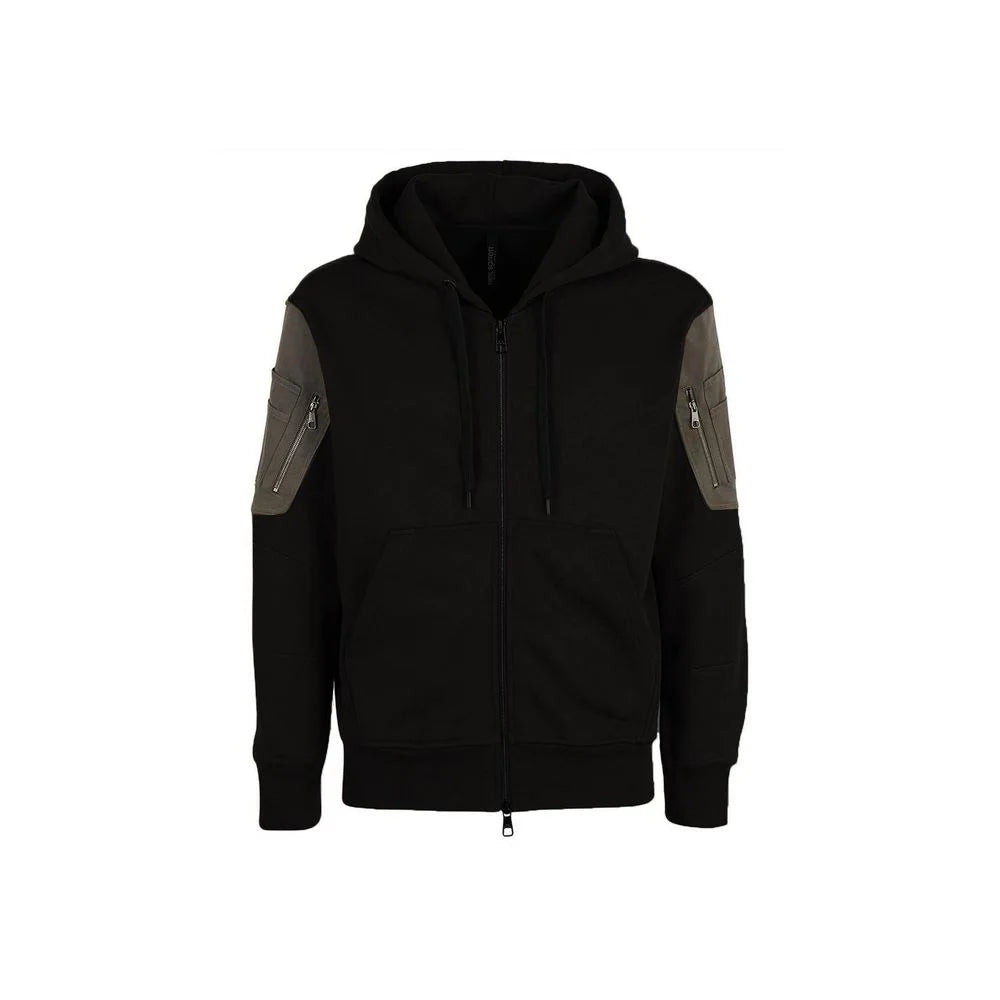 Neil Barrett Cotton Logo Hooded Sweatshirt