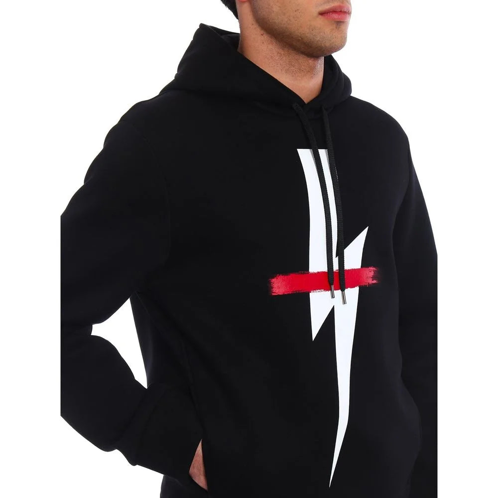 Neil Barrett Logo Hooded Sweatshirt - XS - Hoodies