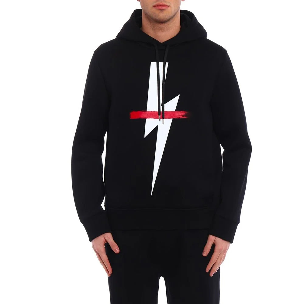 Neil Barrett Logo Hooded Sweatshirt - XS - Hoodies