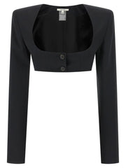 Nensi Dojaka Black Virgin Wool Blazer