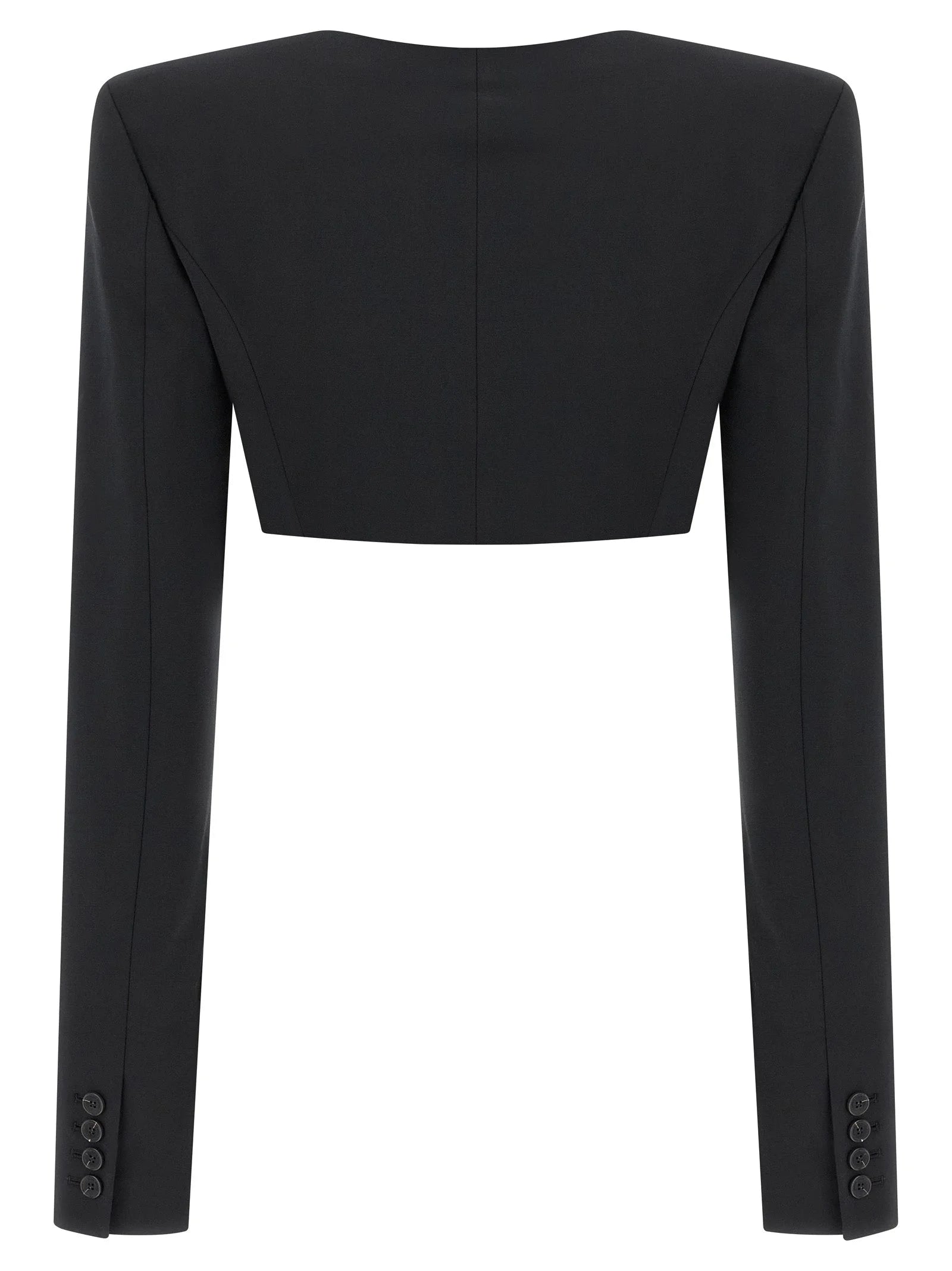 Nensi Dojaka Black Virgin Wool Blazer