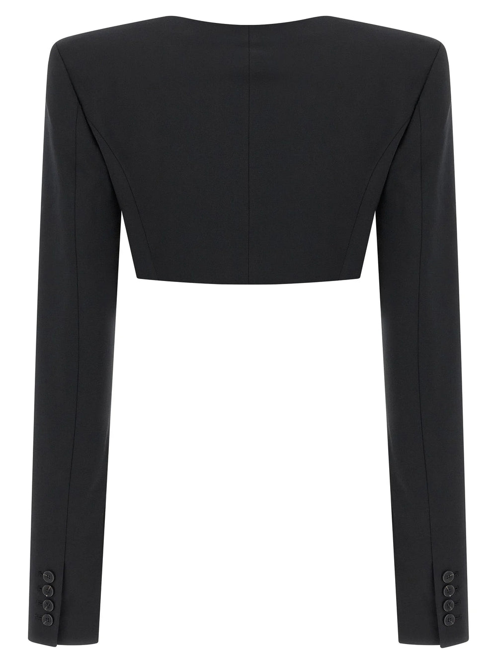 Nensi Dojaka Black Virgin Wool Blazer