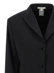 Nensi Dojaka Black Virgin Wool Blazer - IT44