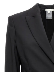Nensi Dojaka Black Virgin Wool Blazer - M