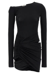 Nensi Dojaka Black Viscose Mini Skirt - M