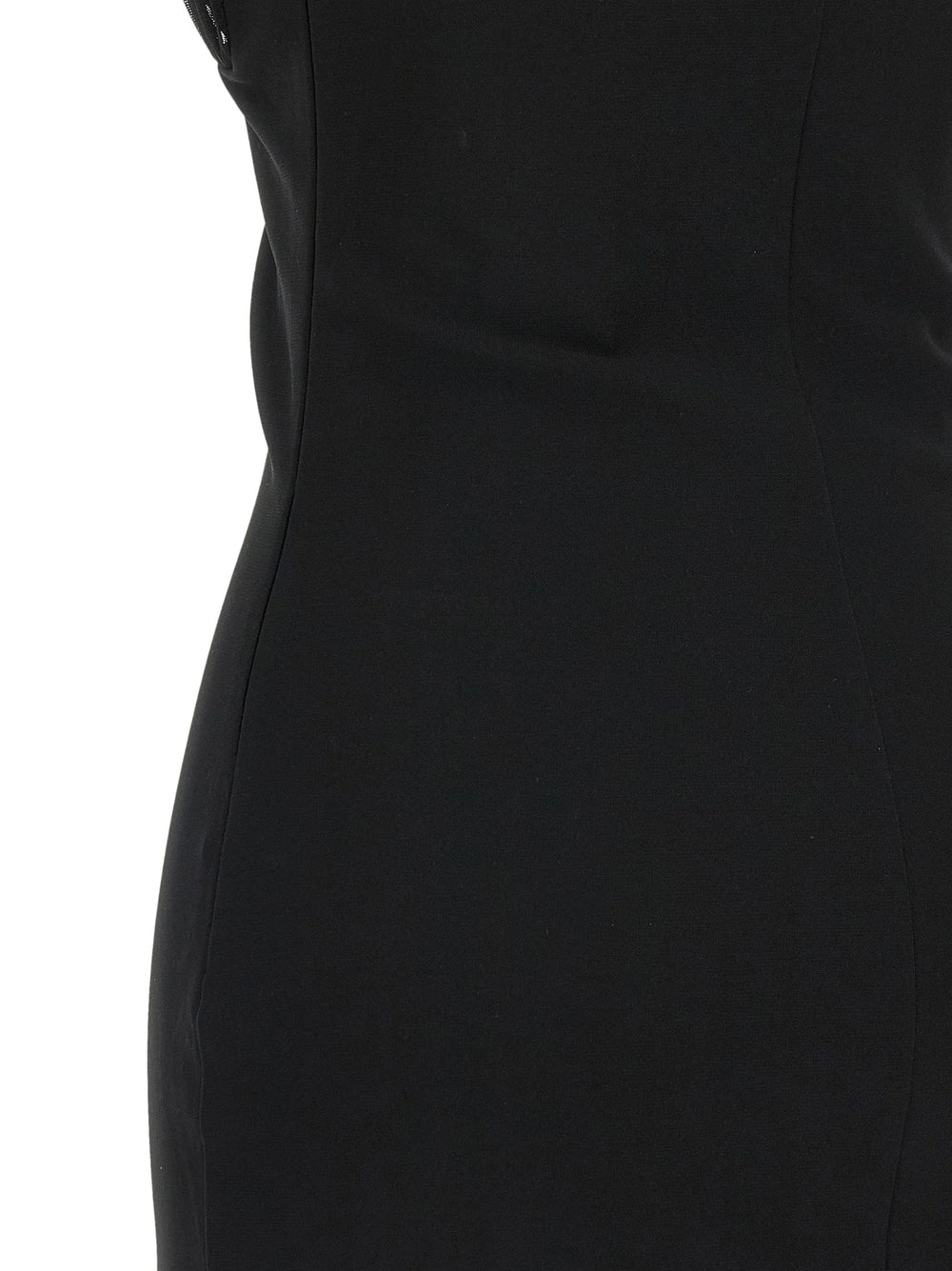 Nensi Dojaka Black Viscose Short Dress - IT40