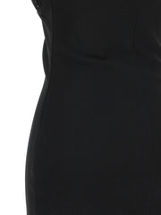 Nensi Dojaka Black Viscose Short Dress - IT40
