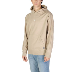 New Balance Beige Recycled Polyester Hoody - Hoodies