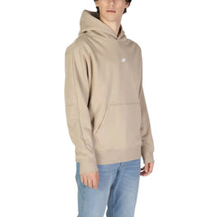 New Balance Beige Recycled Polyester Hoody - Hoodies