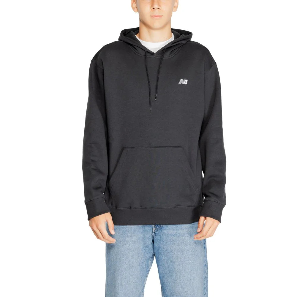New Balance Black Cotton Hoody - IT52 | XL - Hoodies