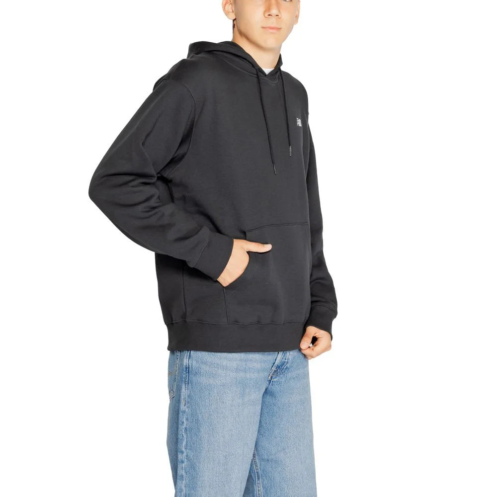 New Balance Black Cotton Hoody - IT52 | XL - Hoodies
