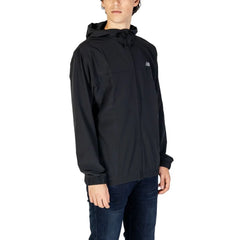 New Balance Black Recycled Polyester Jackets & Coat - Windbreakers