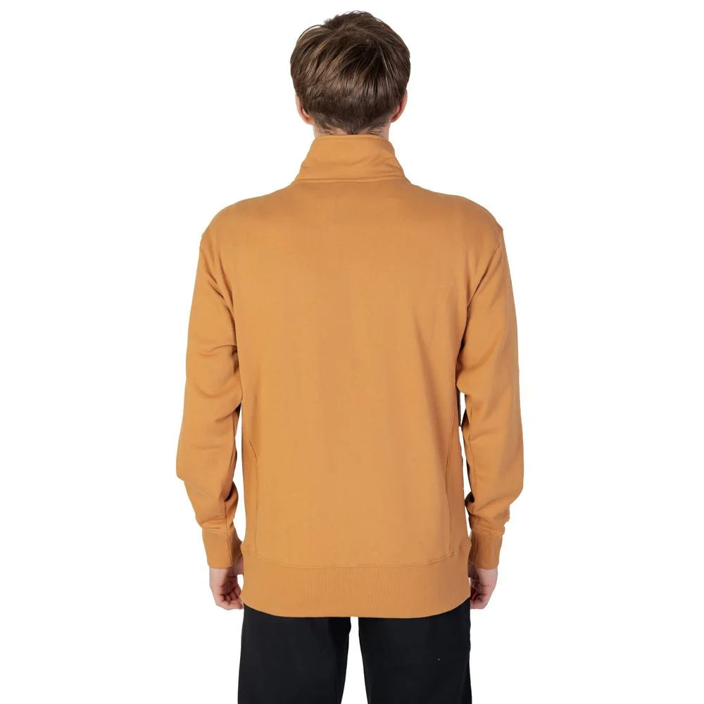 New Balance Brown Cotton Sweatshirt - Sweatshirts