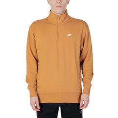New Balance Brown Cotton Sweatshirt - Sweatshirts