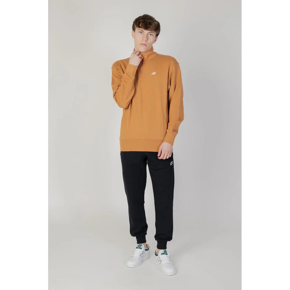 New Balance Brown Cotton Sweatshirt - Sweatshirts