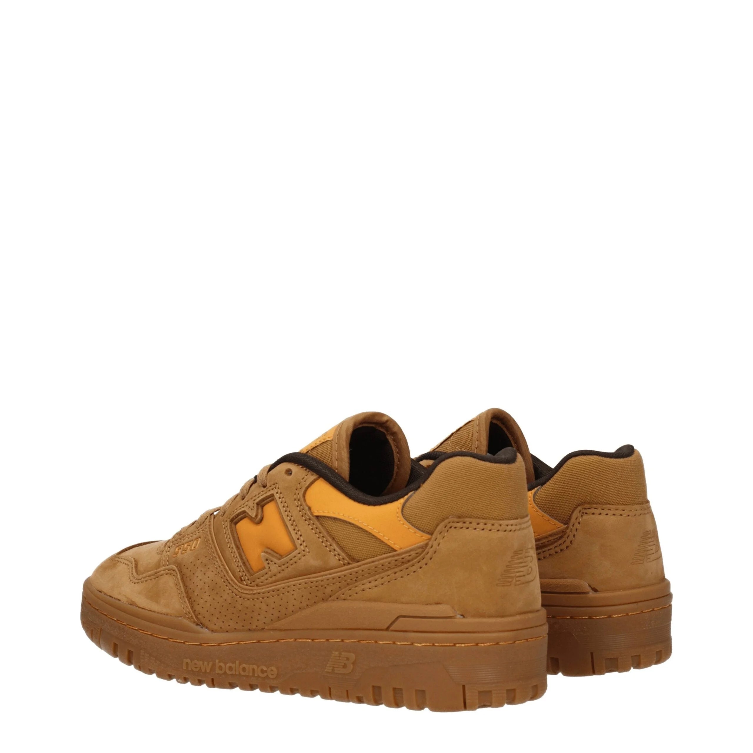 New Balance Brown Leather Sneakers - 7