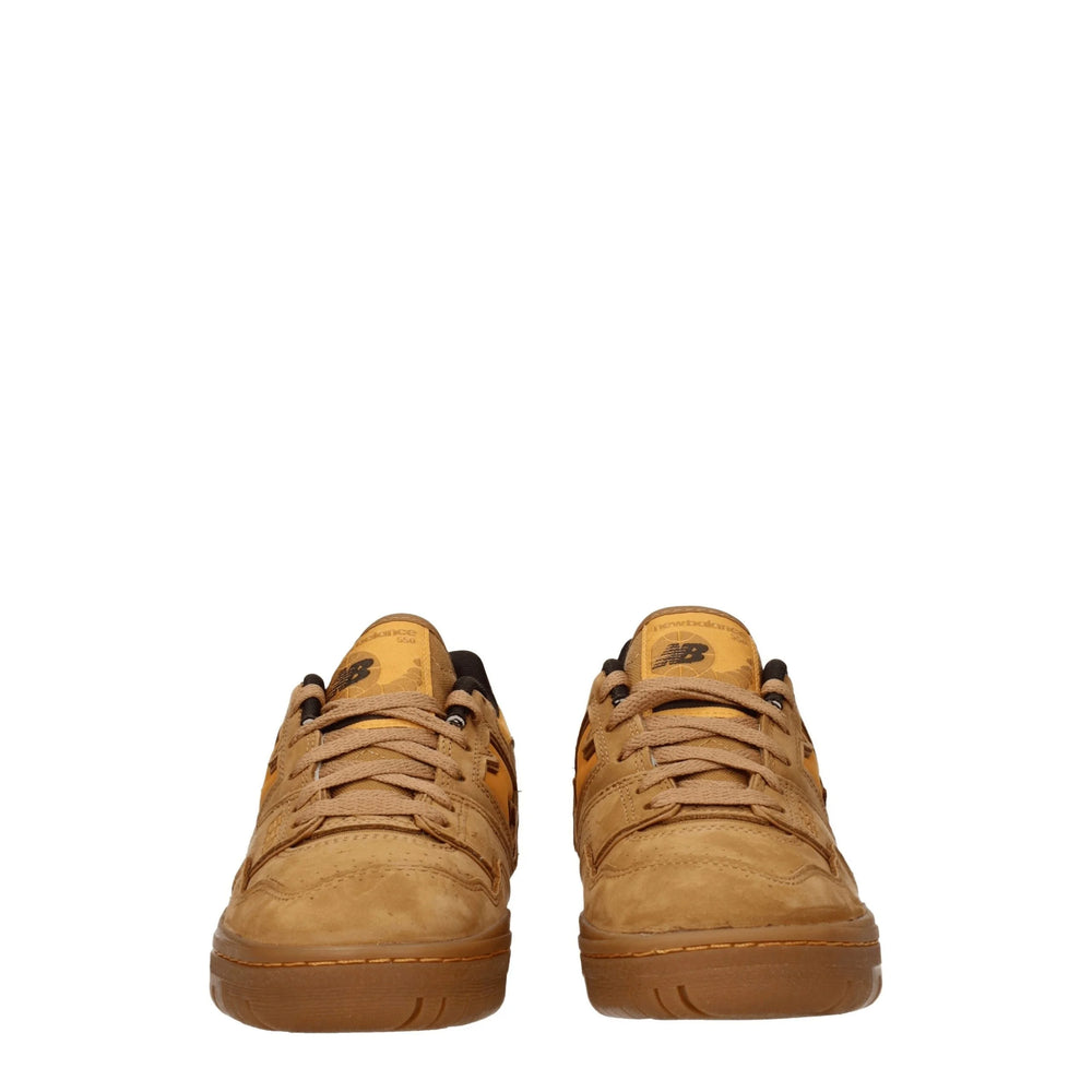 New Balance Brown Leather Sneakers - 7