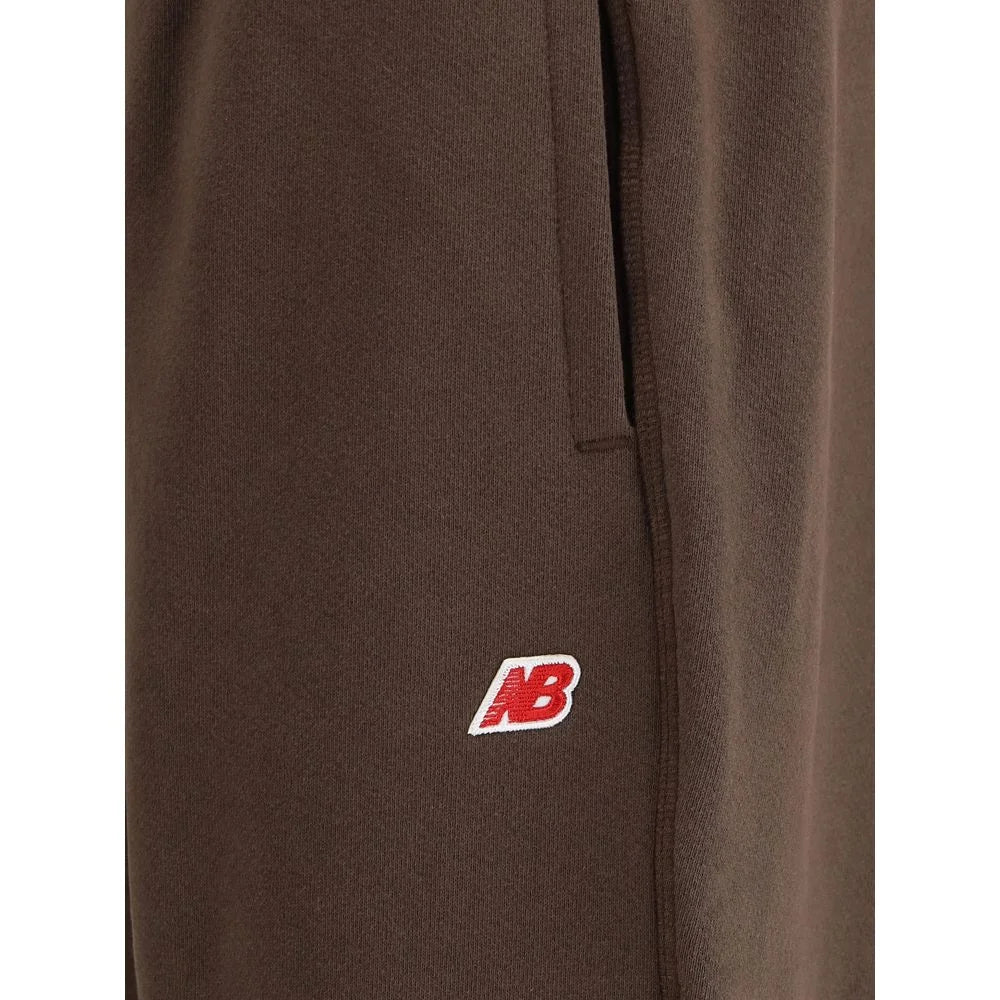 New Balance Elastic-waistband logo-patch track Pants - Joggers