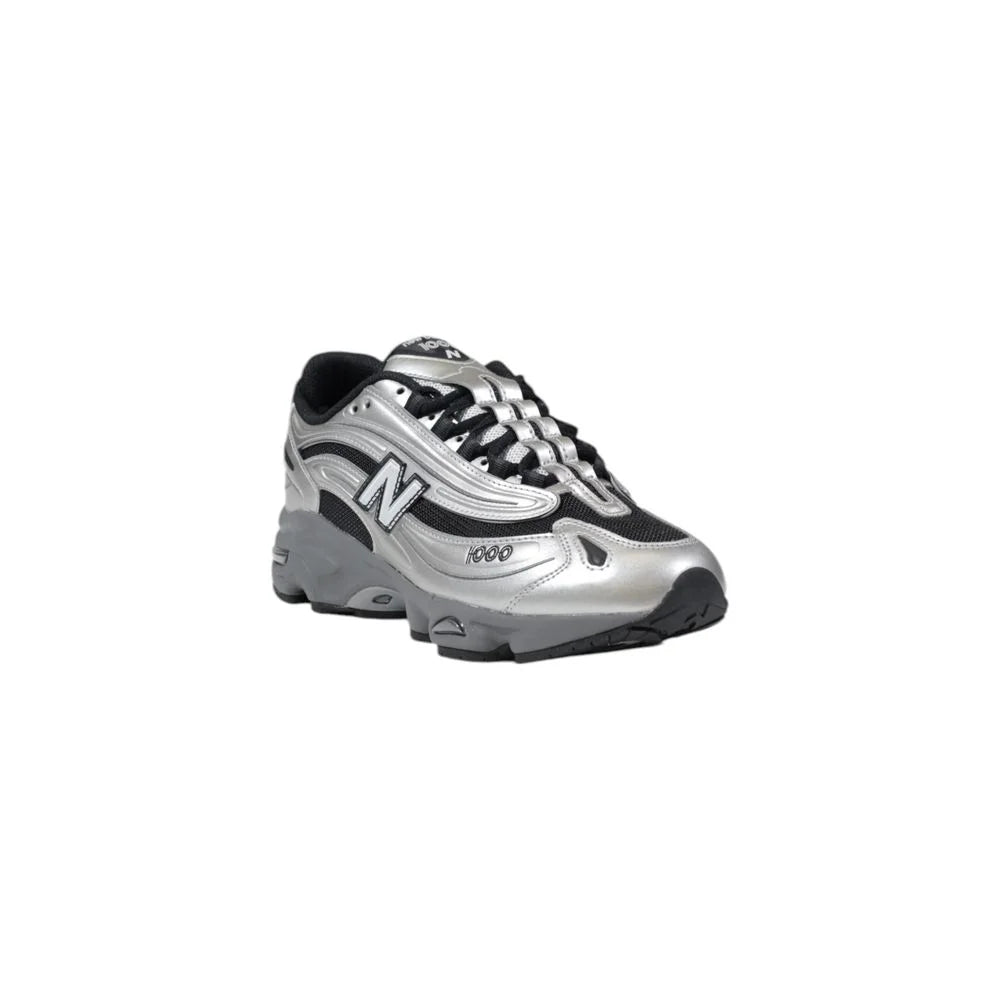 New Balance Silver Synthetic Sneaker - Sneakers