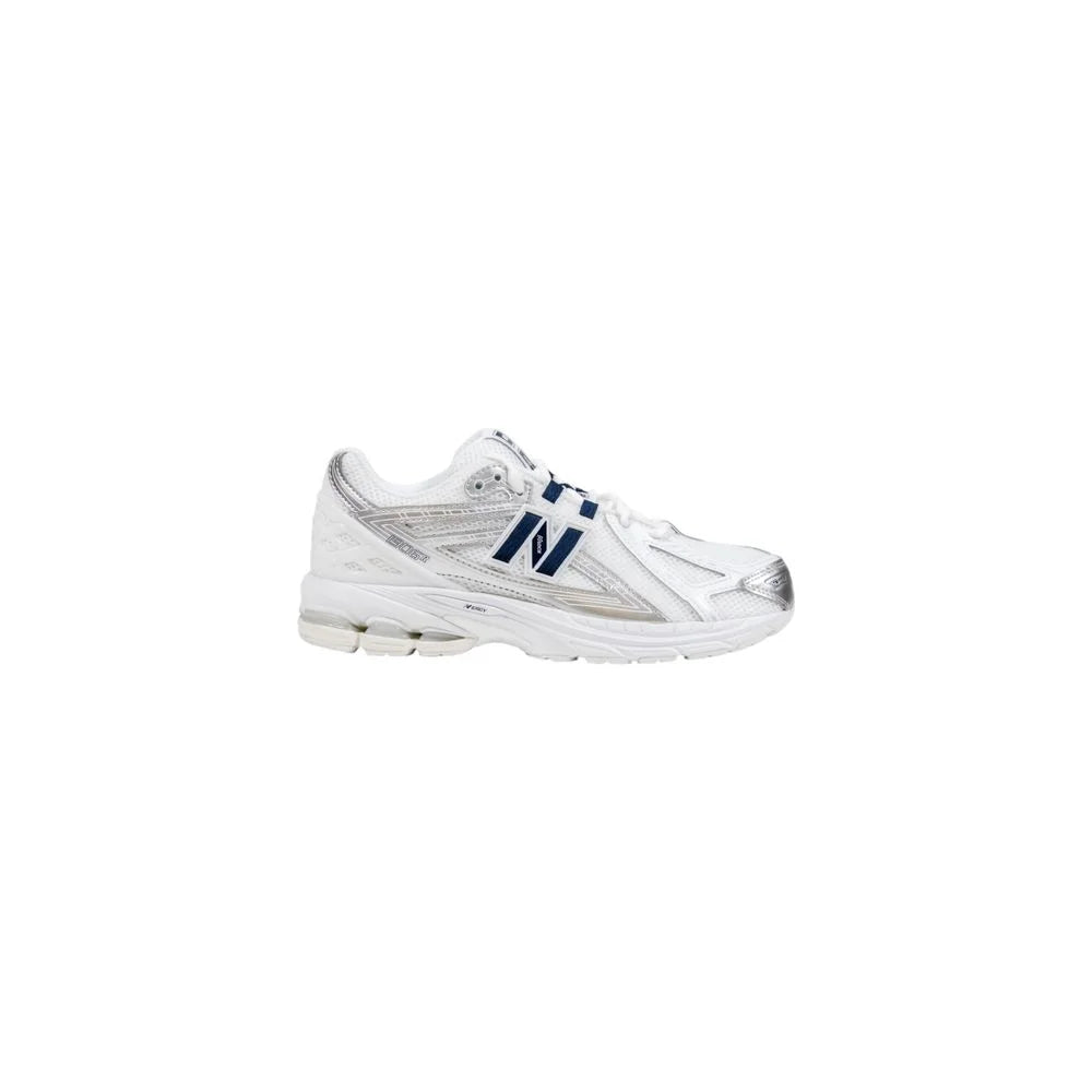 New Balance White Synthetic Athletic Sneakers - Athletic Shoes