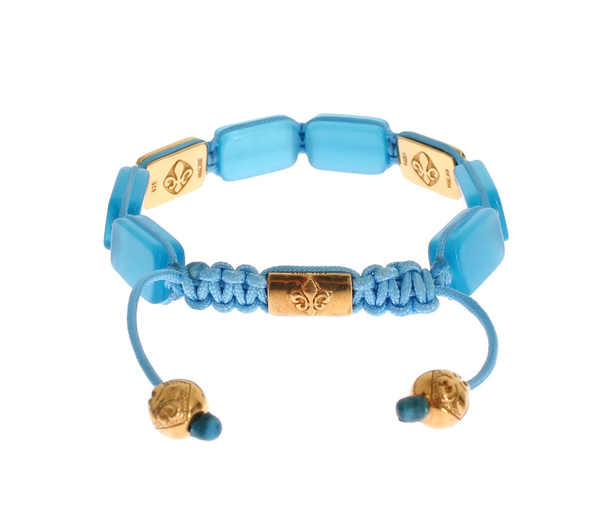 Nialaya CZ Opal 18K Gold 925 Bracelet - M - Bracelets