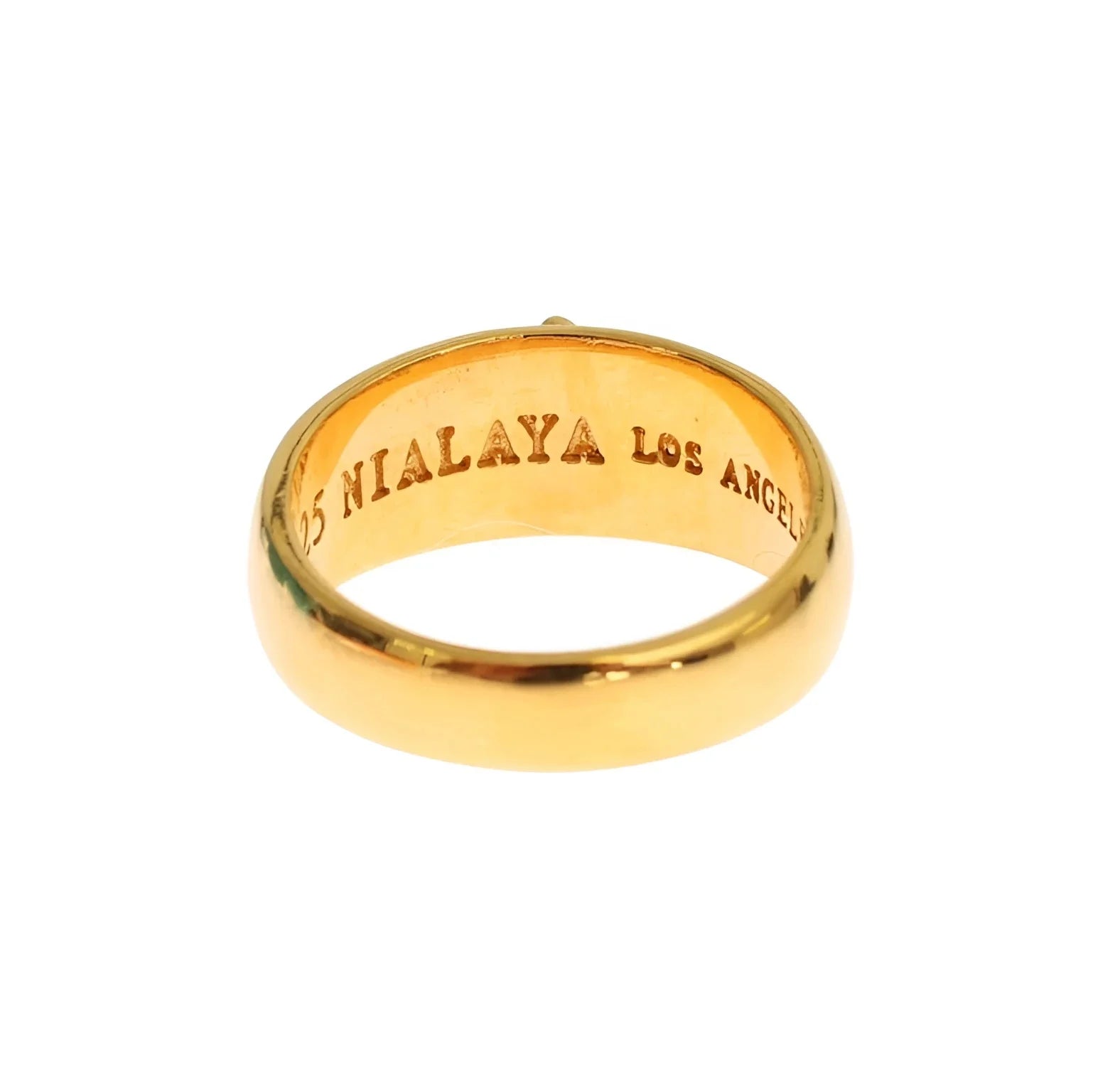 Nialaya Gold Plated 925 Silver Ring - Rings