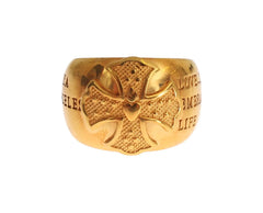 Nialaya Gold Plated 925 Silver Womens Ring - EU50 | US5 - Rings