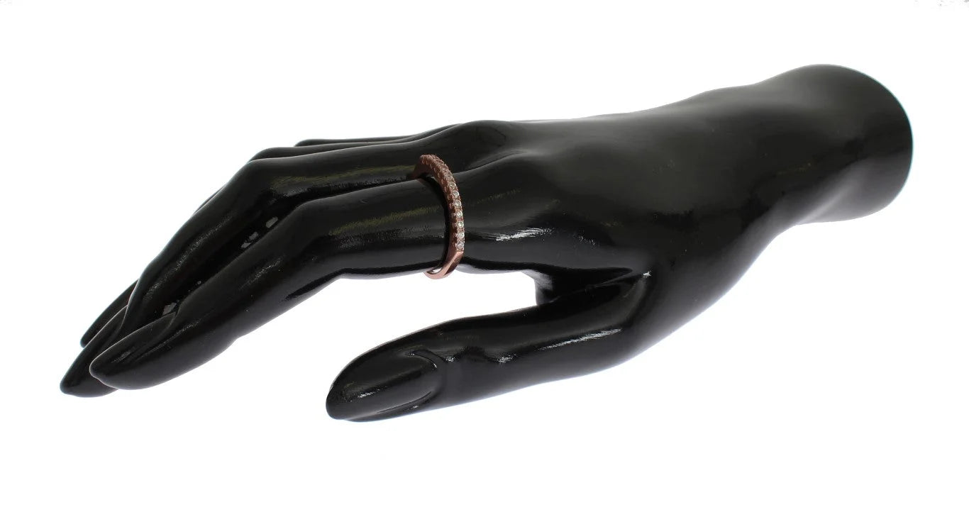 Nialaya Red Gold 925 Silver Ring - Rings