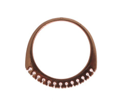 Nialaya Red Gold 925 Silver Ring - Rings