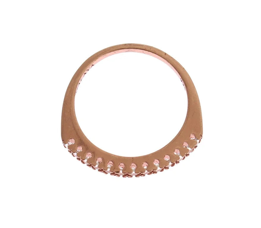 Nialaya Red Gold 925 Silver Ring - Rings